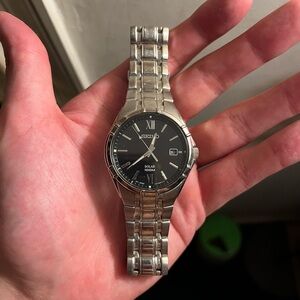 Seiko silver watch